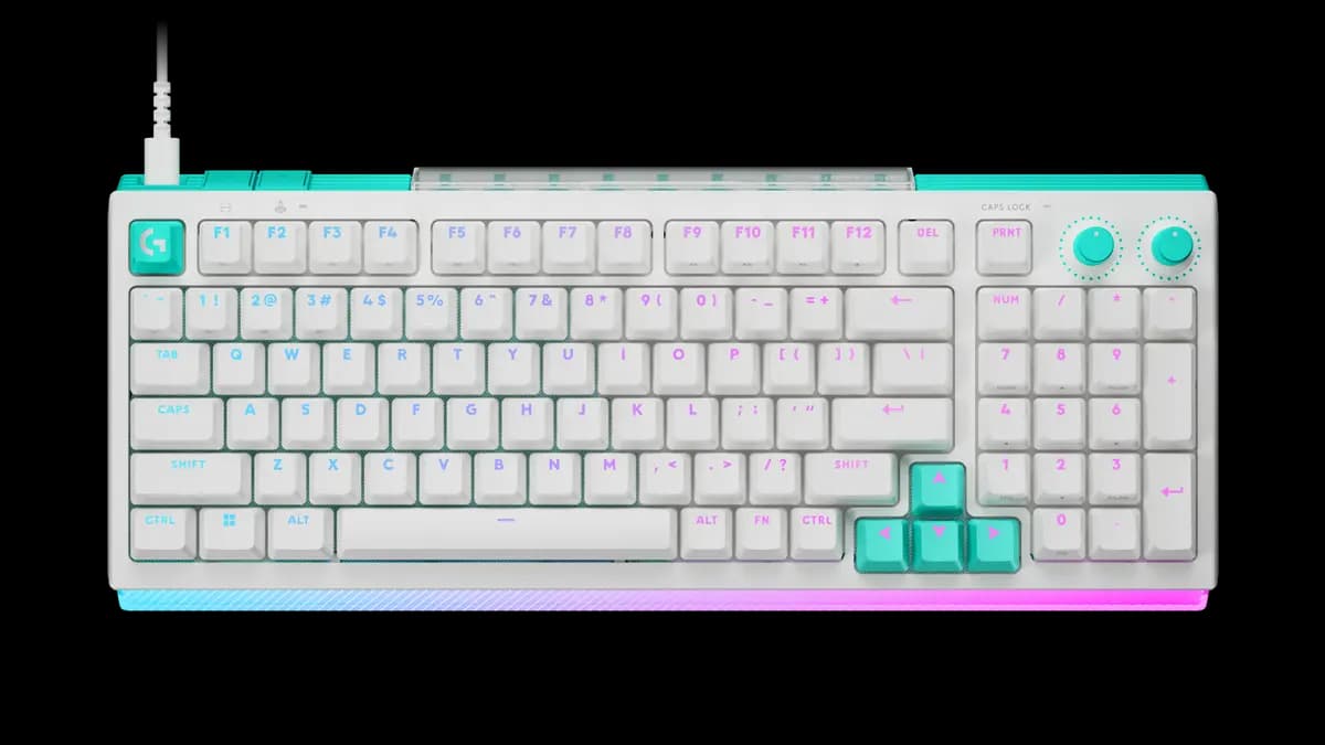 Logitech G512 X 98 - White - English US (QWERTY) [1.83 in (46.6 mm), 6.11 in (155.2 mm), 15.24 in (387.2 mm)]