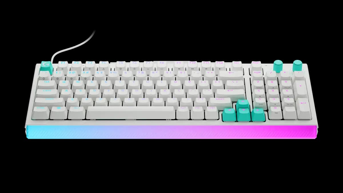 Logitech G512 X 98 - White - English US (QWERTY) [1.83 in (46.6 mm), 6.11 in (155.2 mm), 15.24 in (387.2 mm)]
