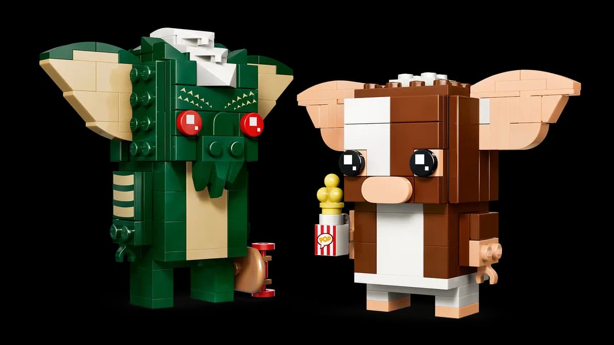LEGO Gremlins Gizmo™ and Stripe Figures 40919 [230 pieces, ages 10+, BrickHeadz]