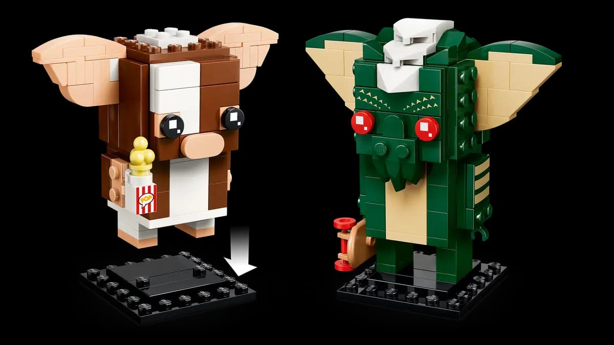 LEGO Gremlins Gizmo™ and Stripe Figures 40919 [230 pieces, ages 10+, BrickHeadz]