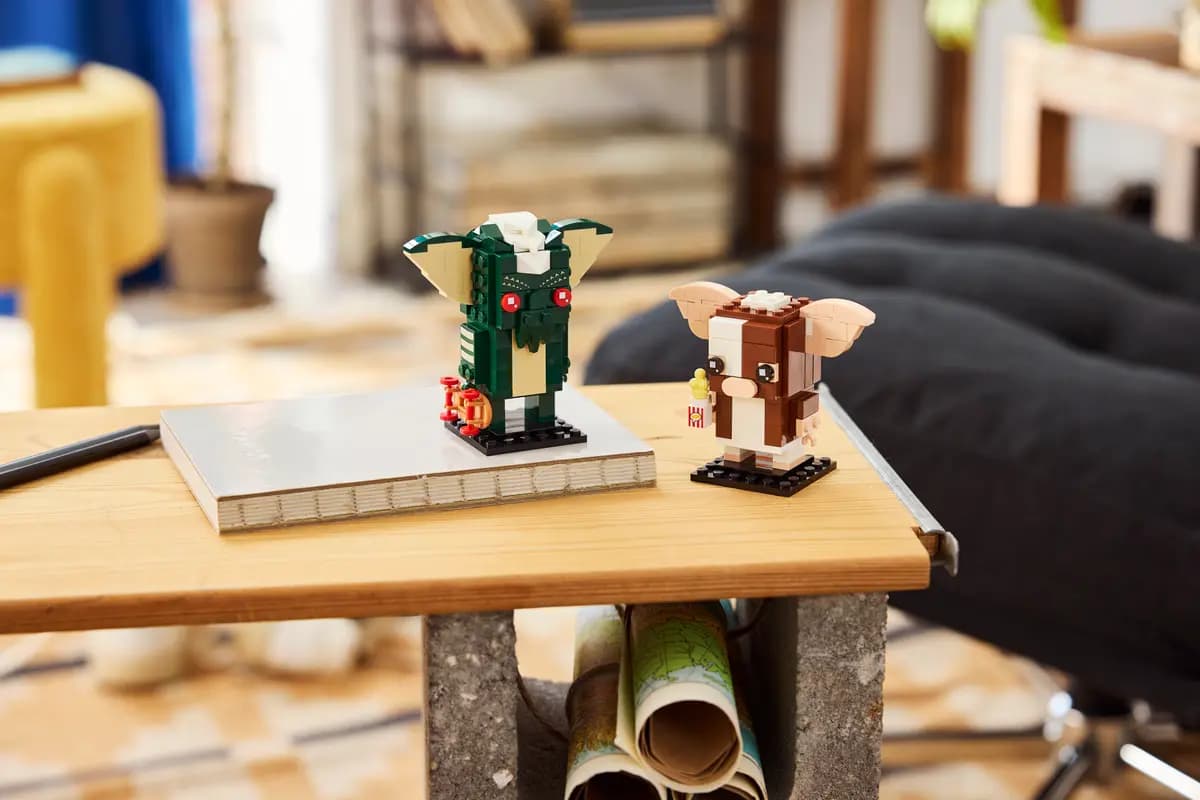 LEGO Gremlins Gizmo™ and Stripe Figures 40919 [230 pieces, ages 10+, BrickHeadz]