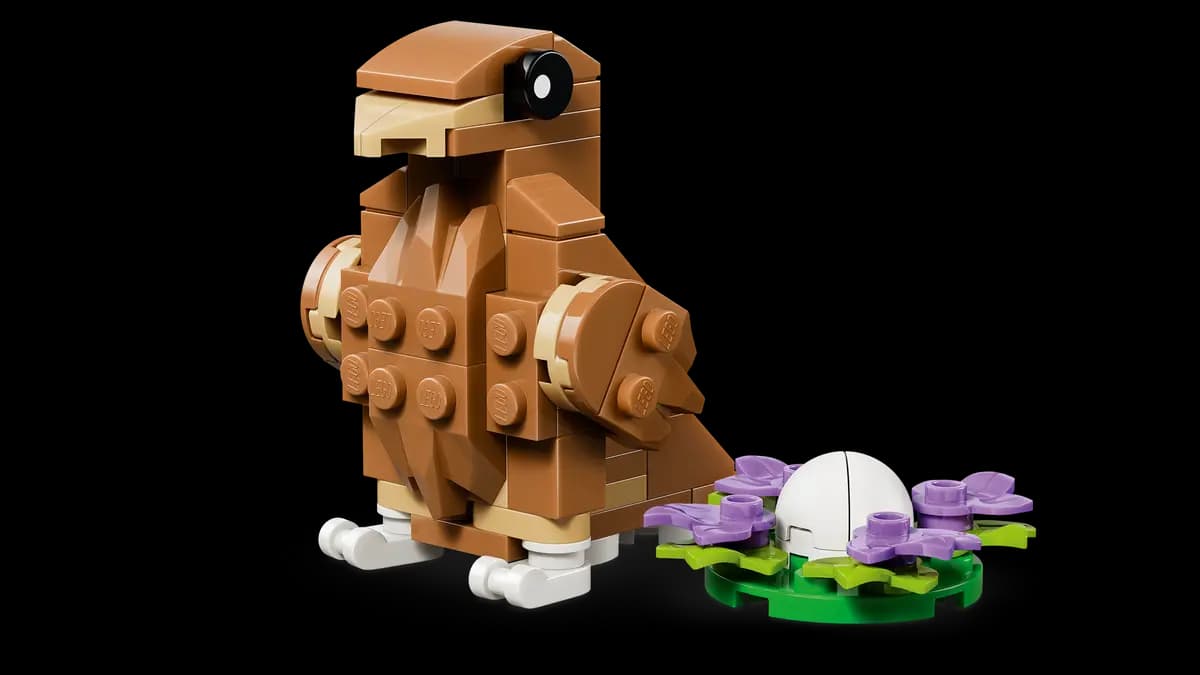 LEGO Cute Hamster with a Flower 31376 [166 pieces, ages 7+, Creator 3-in-1]