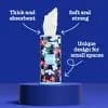 Kleenex On the Go Perfect Fit Facial Tissue - 4pk/200ct [Health Facts Dye-Free, No Fragrance Added, Sheets Per Roll 50, Disposability Do not flush, Package Quantity 4]