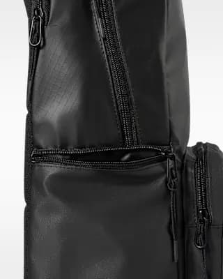 Nike Heritage Eugene 2.0 Winterized Backpack (20L) Black/Black/White [Body: 100% polyester. Lining: 100% polyester., Spot clean, ONE SIZE]