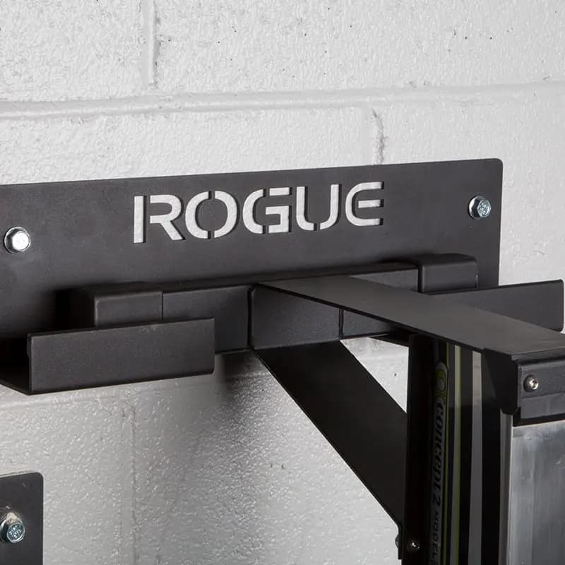 Rogue Fitness Rogue Bench & Rower Hanger [Black, Yes, 18"]