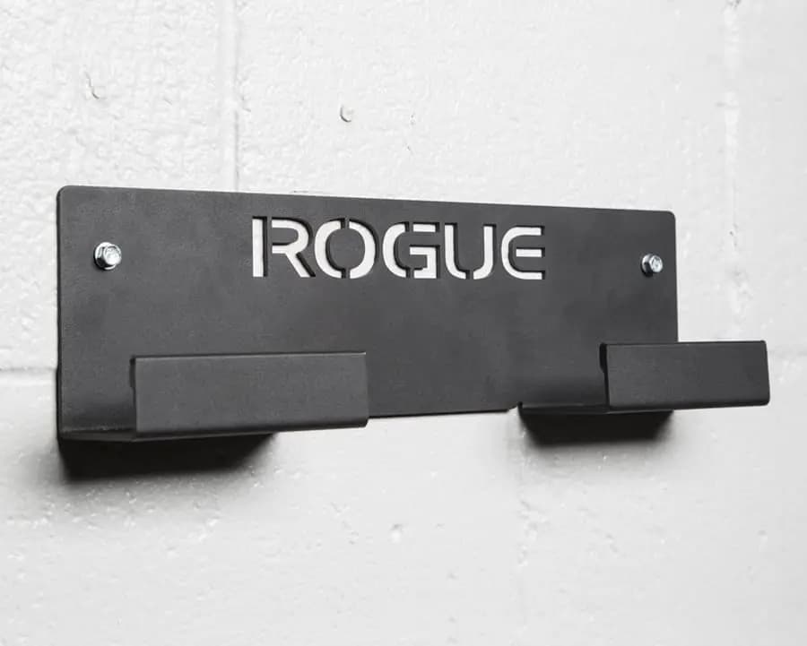 Rogue Fitness Rogue Bench & Rower Hanger [Black, Yes, 18"]