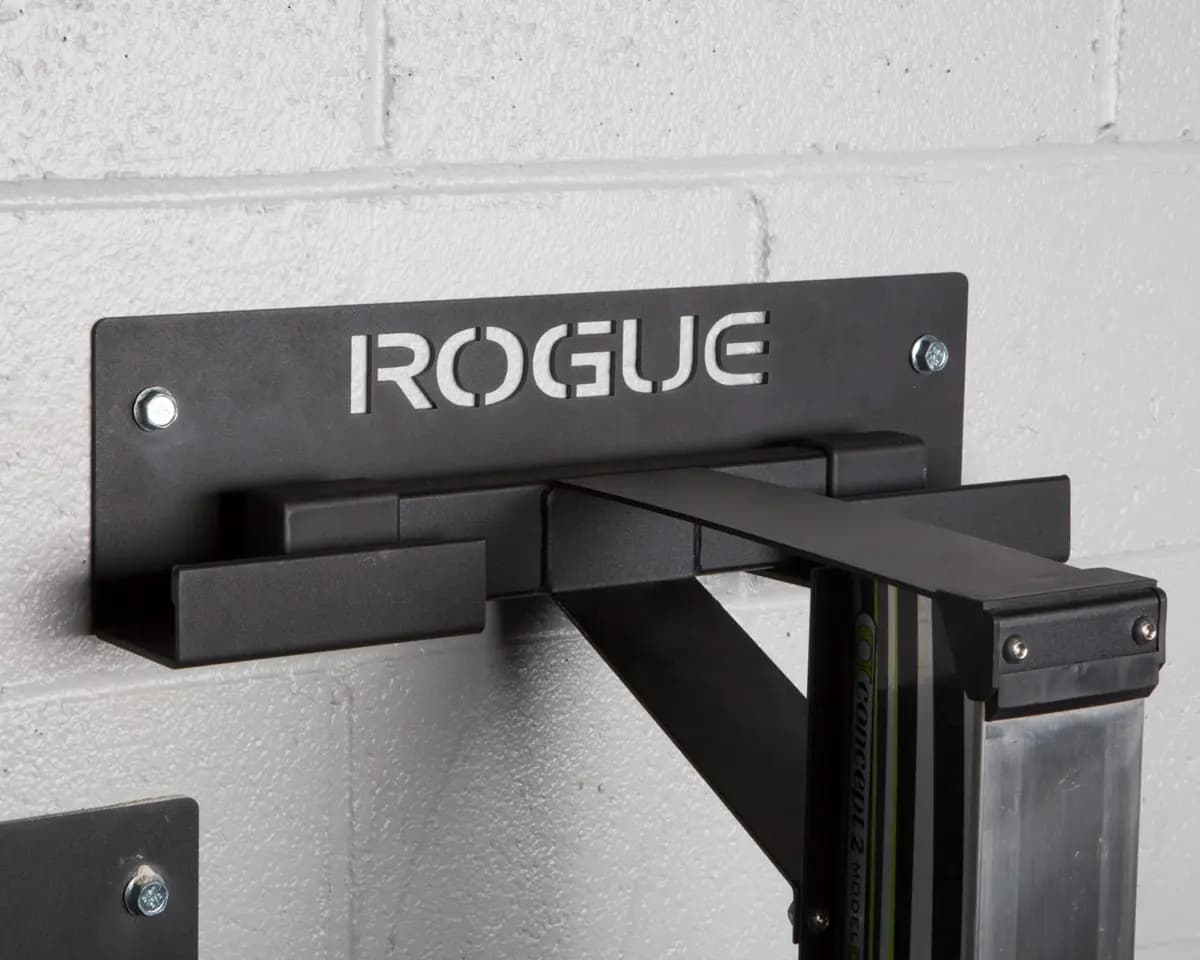 Rogue Fitness Rogue Bench & Rower Hanger [Black, Yes, 18"]
