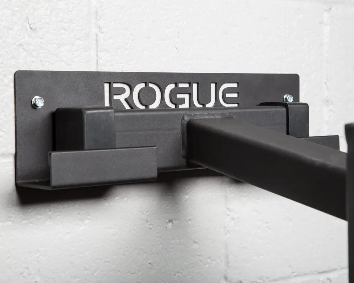 Rogue Fitness Rogue Bench & Rower Hanger [Black, Yes, 18"]