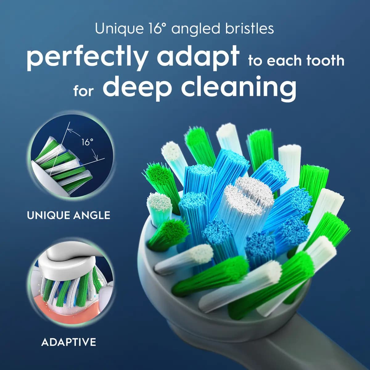 Oral-B CrossAction X-Filament DuoPack [Get a superior clean with 6X more plaque removal, Optimal tooth coverage and tooth-by-tooth cleaning with specially engineered bristles, Comp