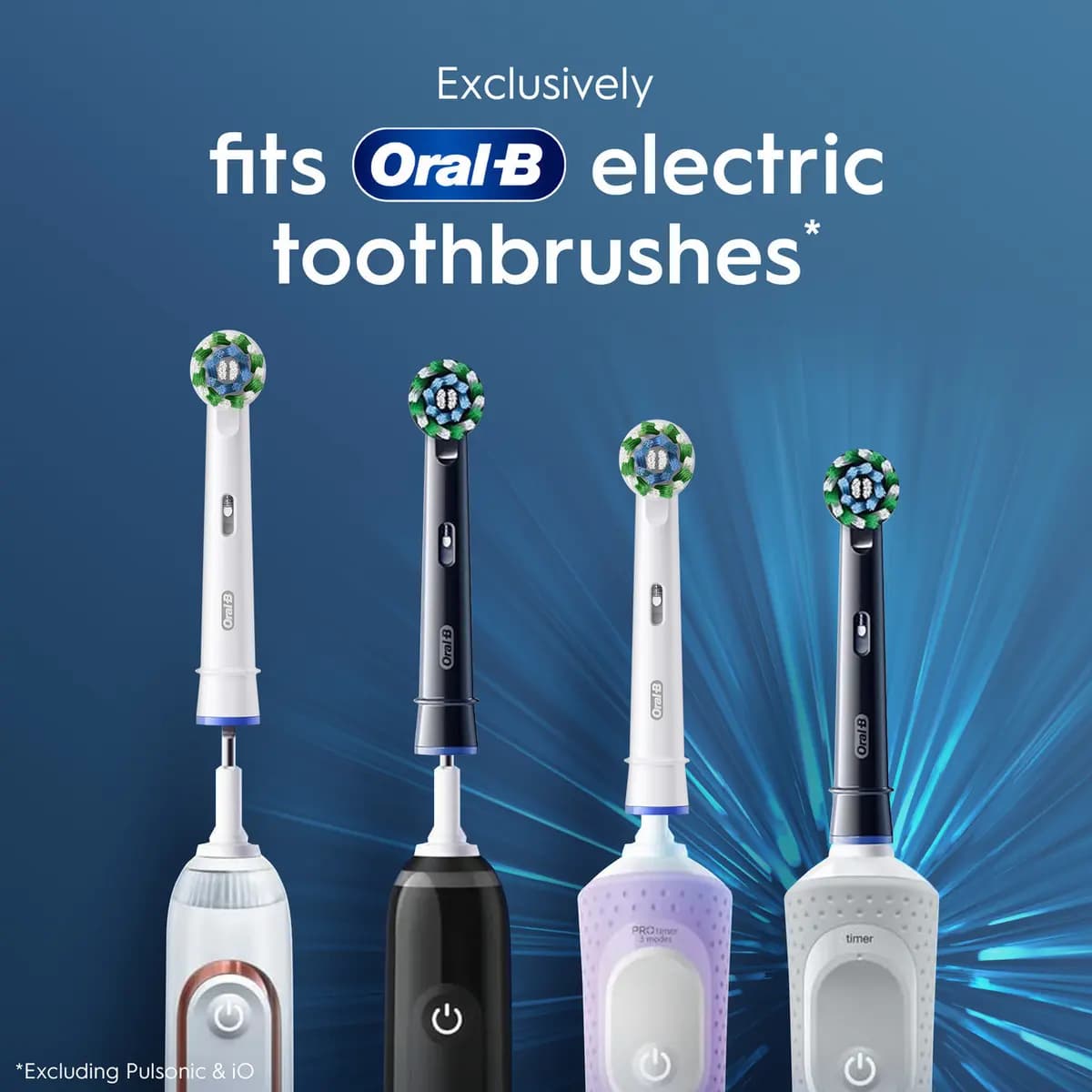 Oral-B CrossAction X-Filament DuoPack [Get a superior clean with 6X more plaque removal, Optimal tooth coverage and tooth-by-tooth cleaning with specially engineered bristles, Comp