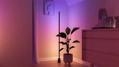 Philips Hue Play large gradient floor lamp [Ambient temperature range +14 to +104 °F, Nominal lifetime 25,000, Number of switch cycles 20,000]