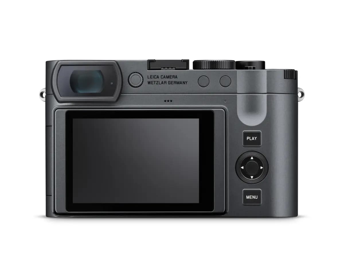Leica Q3, Metal Gray Finish [Full-frame BSI CMOS Sensor with Triple Resolution Technology (60MP / 36MP / 18MP), Summilux 28mm f/1.7 ASPH. fixed lens with integrated macro mode, Hyb