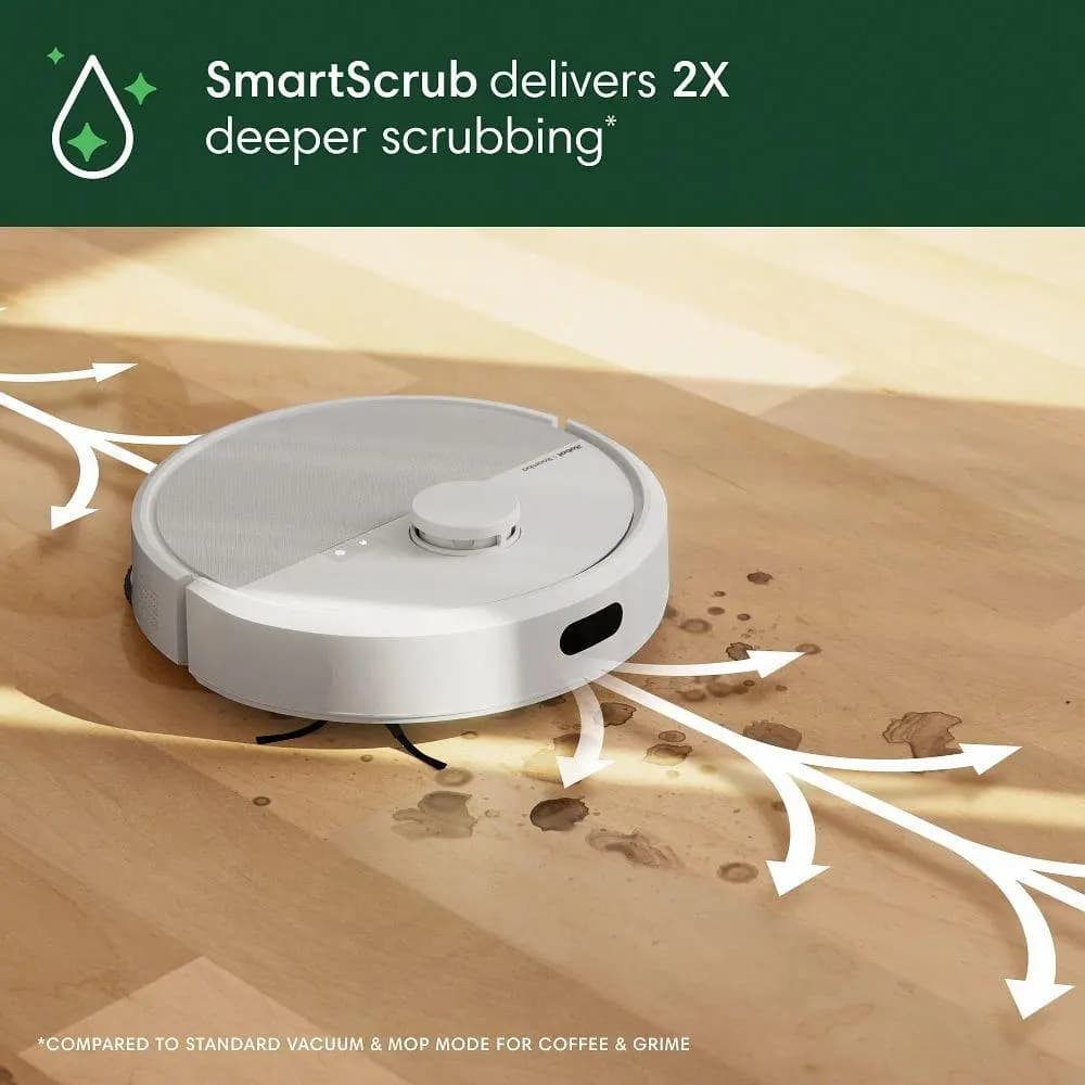 iRobot Roomba Plus 405 Combo robot + AutoWash dock White [14.1 x 13.8 x 4.2, 9.06, Lithium-ion]