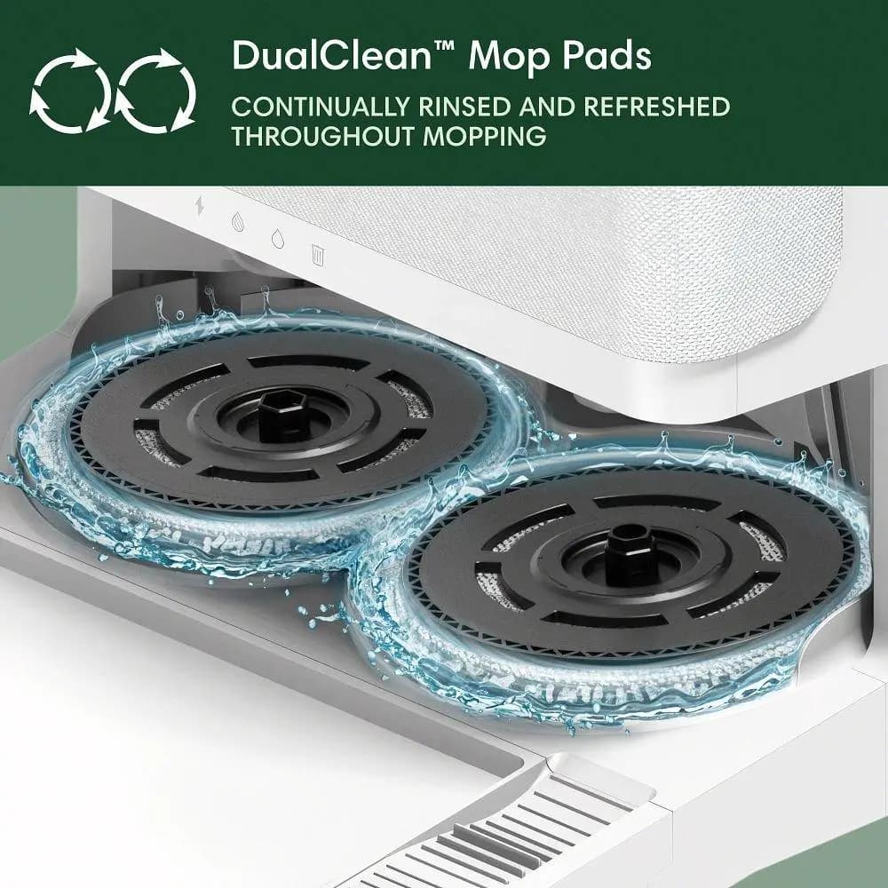 iRobot Roomba Plus 405 Combo robot + AutoWash dock White [14.1 x 13.8 x 4.2, 9.06, Lithium-ion]