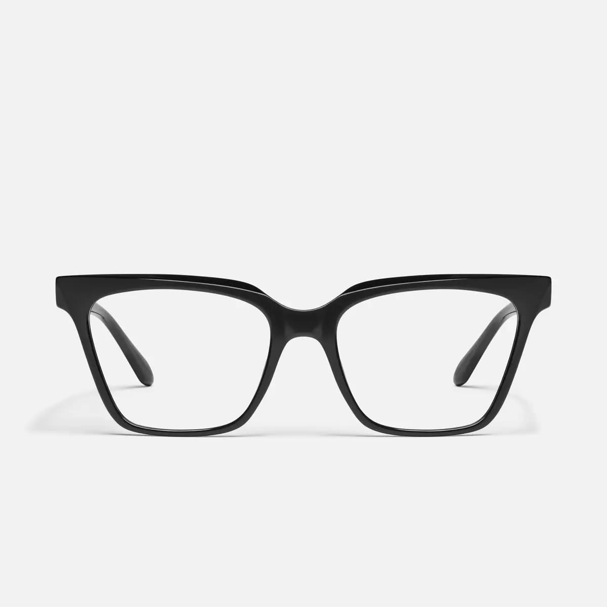 Quay CEO RX BLACK/RX [Prescription lenses, Cat eye shape, Standard arms]