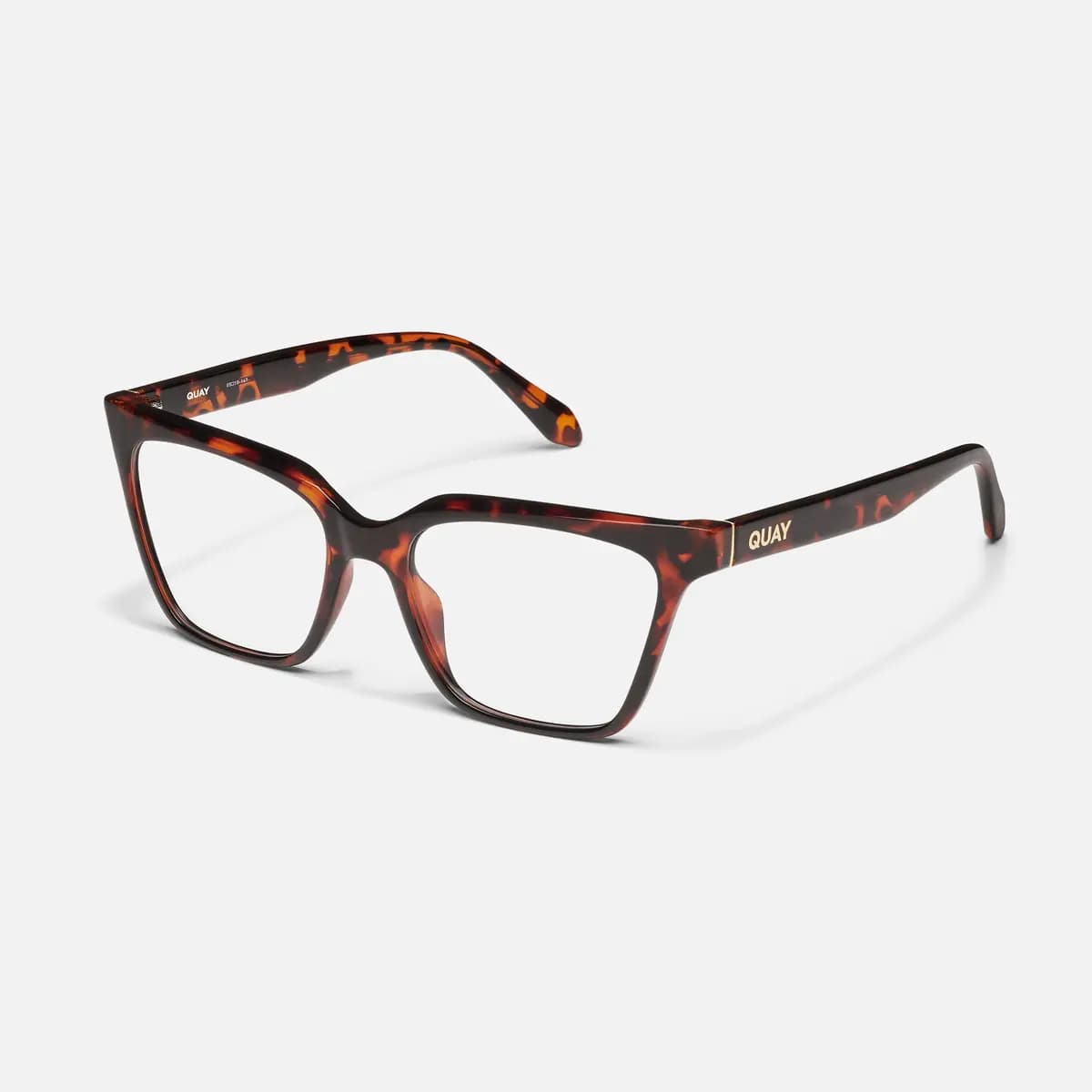 Quay CEO RX BLACK/RX [Prescription lenses, Cat eye shape, Standard arms]