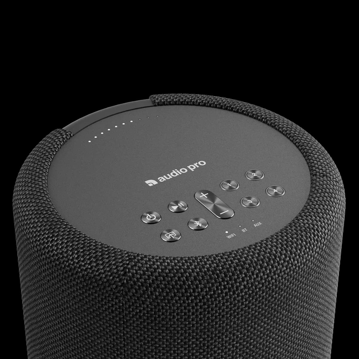 Audio Pro A10 MkII W Black [193x140x140 mm, 1,4 kg, 15W + 37W]