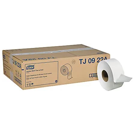 Tork® Universal Jumbo 2-Ply Toilet Paper, 1000' Per Roll, Pack Of 12 Rolls [size class Jumbo, color White, Number Of Rolls Per Unit 12, Number Of Units 1]