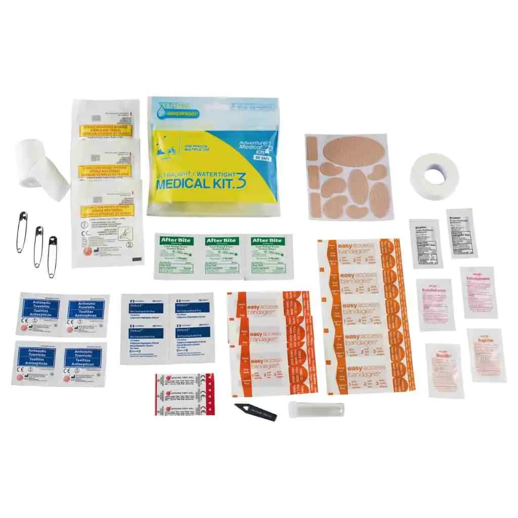 Adventure Medical Kits Ultralight/Watertight Medical Kit - .3 [1 Person, 1 Day, 2.6 oz]