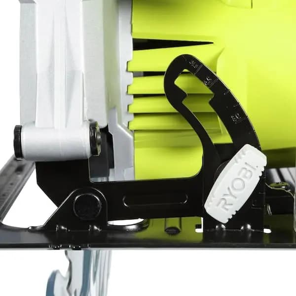 RYOBI 13 Amp Corded 7-1/4 in. Circular Saw, CSB125 [Amperage (A): 13 A, Bevel Capacity (degrees): 51.5 °, Blade Location: Right]