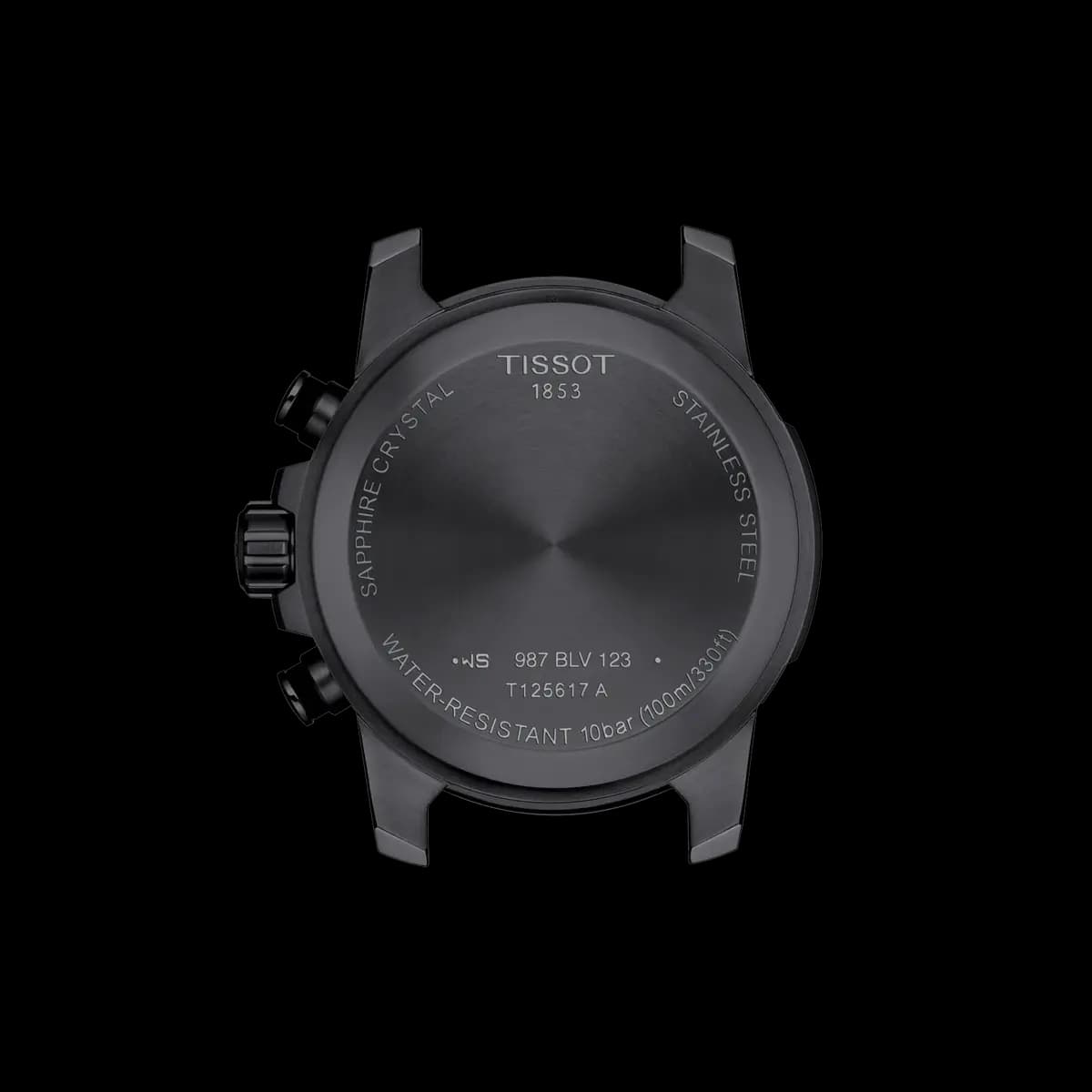 Tissot Supersport Chrono 45.5mm Black T1256173705101 [45.50 mm, Quartz chronograph PowerDrive, 100 m]