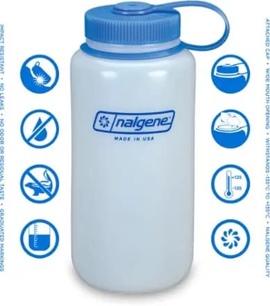 Nalgene Silo Wide-Mouth Ultralite Water Bottle - 48 fl. oz. [Multisport, 1.42 liters, 48 fluid ounces]