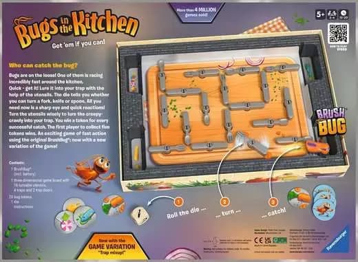 Ravensburger Children Game - Bugs in the Kitchen - Games for kids 5 years up [ages 5 +]