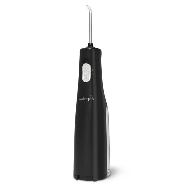 Waterpik Black Cordless Express Water Flosser Ã¢â‚¬â€œ Black (WF-02W012) [8 Ounces ( 237 ml ), 1200, 2]
