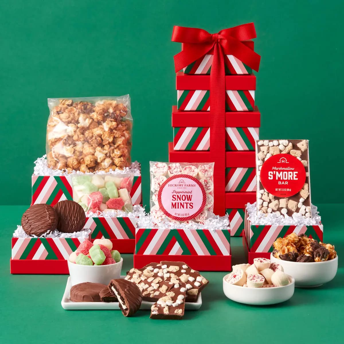 Holiday Sweets Gift Tower [5 oz, 3 oz, 3 oz]