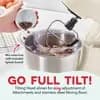 Dash Tilt Head 3.5qt 12-Speed Stand Mixer with 3 Attachments Cream [8.13 Pounds, Plastic, Stainless Steel, Dishwasher-Safe Parts]