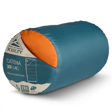 Kelty Catena 30 Sleeping Bag Mediterranean [Camping, 30 degrees (F), -1 degrees (C)]