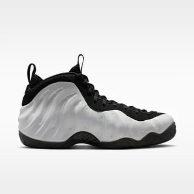 Nike Air Foamposite Pro Premium Men's Shoes Summit White/Black [Summit White/Black, Synthetic leather upper, Padded collar]