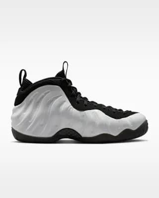 Nike Air Foamposite Pro Premium Men's Shoes Summit White/Black [Summit White/Black, Synthetic leather upper, Padded collar]