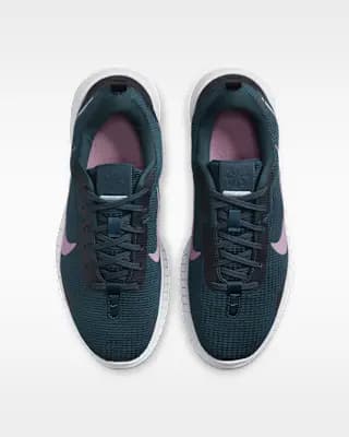 Nike Flex Experience Run 12 Women's Road Running Shoes Armory Navy/Black/Football Grey/Plum Dust [Armory Navy/Black/Football Grey/Plum Dust, W 5 / M 3.5, W 5.5 / M 4, W 6 / M 4.5, 