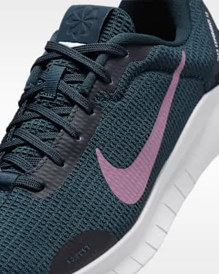 Nike Flex Experience Run 12 Women's Road Running Shoes Armory Navy/Black/Football Grey/Plum Dust [Armory Navy/Black/Football Grey/Plum Dust, W 5 / M 3.5, W 5.5 / M 4, W 6 / M 4.5, 
