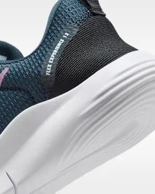 Nike Flex Experience Run 12 Women's Road Running Shoes Armory Navy/Black/Football Grey/Plum Dust [Armory Navy/Black/Football Grey/Plum Dust, W 5 / M 3.5, W 5.5 / M 4, W 6 / M 4.5, 