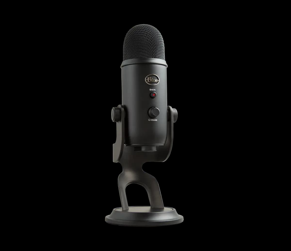 Logitech YETI - Blackout [11.61 in (29.5 cm), 4.92 in (12.5 cm), 4.72 in (12 cm)]