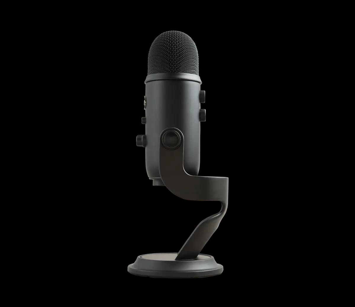 Logitech YETI - Blackout [11.61 in (29.5 cm), 4.92 in (12.5 cm), 4.72 in (12 cm)]