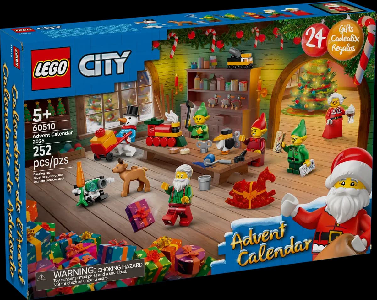 LEGO LEGOÃƒÆ’Ã†â€™ÃƒÂ¢Ã¢â€šÂ¬Ã…Â¡ÃƒÆ’Ã¢â‚¬Å¡Ãƒâ€šÃ‚Â® City Advent Calendar 2026 60510 [252 pieces, ages 5+, City]