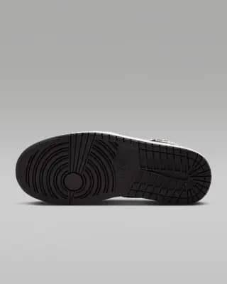 Air Jordan 1 Mid SE Women's Shoes Black/Velvet Brown/Chalk [Black/Velvet Brown/Chalk, Leather upper, Foam midsole]