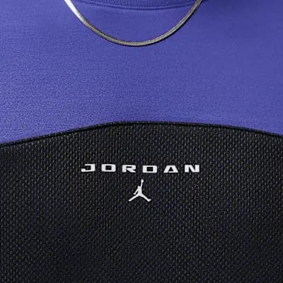 Jordan Flight Mountainside Men's Long-Sleeve Top Black/Light Concord/Light Concord [Black/Light Concord/Light Concord, Machine wash, Imported]