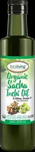Life Extension Organic Sacha Inchi Oil Cold Pressed 250 ml [1 tbsp (14 g), 126, 14 g]