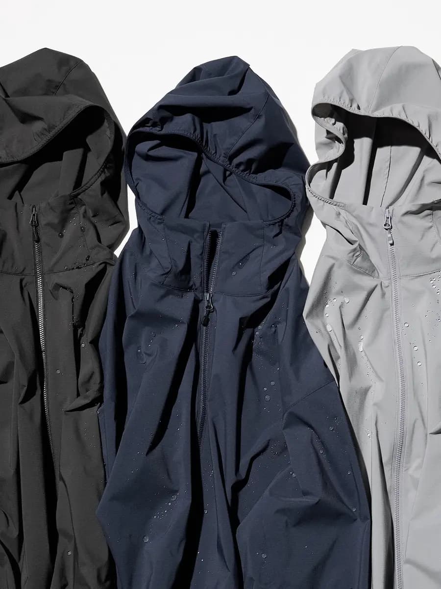 Uniqlo Pocketable UV Protection Parka Black [Imported, UPF50+ / JIS L 1925 : 2019, With UV Protection technology.]
