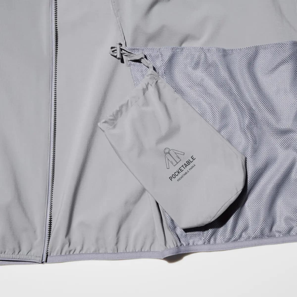 Uniqlo Pocketable UV Protection Parka Black [Imported, UPF50+ / JIS L 1925 : 2019, With UV Protection technology.]