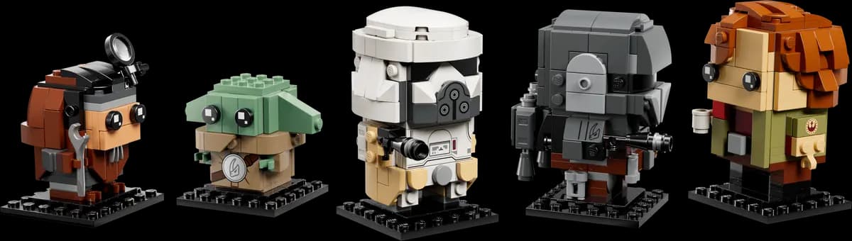 LEGO The Mandalorian and Grogu: Allies & Villains 40856 [661 pieces, ages 10+, Star Wars™]