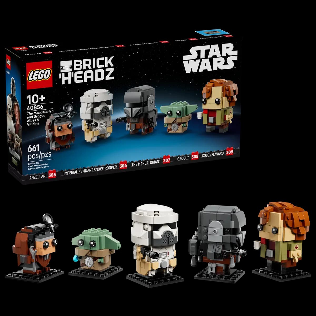 LEGO The Mandalorian and Grogu: Allies & Villains 40856 [661 pieces, ages 10+, Star Wars™]