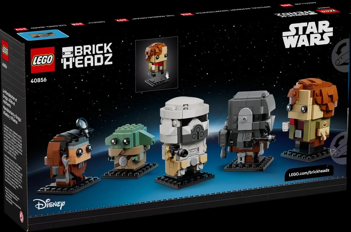 LEGO The Mandalorian and Grogu: Allies & Villains 40856 [661 pieces, ages 10+, Star Wars™]