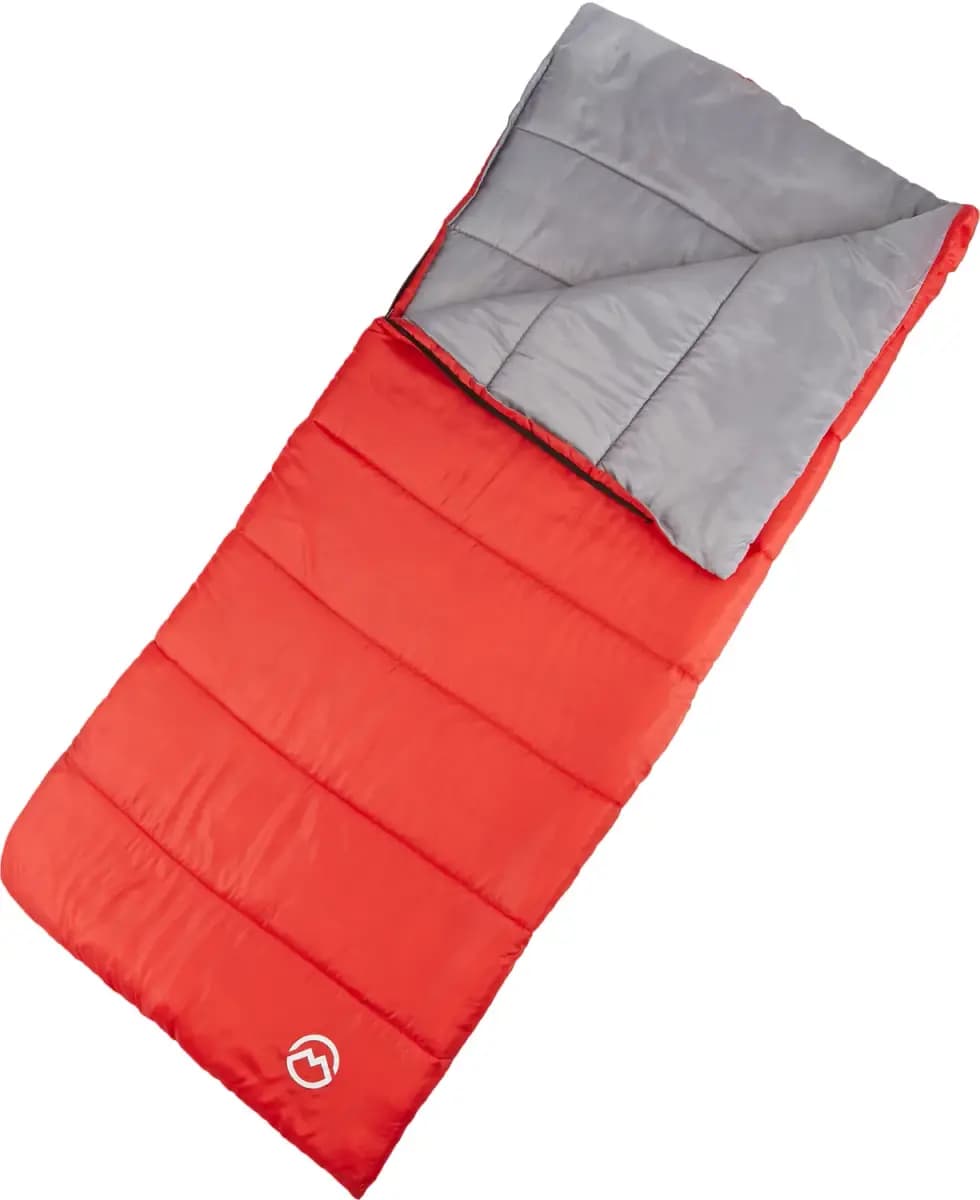Magellan Outdoors Magellan Outdoors Rectangle Sleeping Bag [170T polyester taffeta shell, polyester liner, 16.5 x 9, Above 40 Degrees]