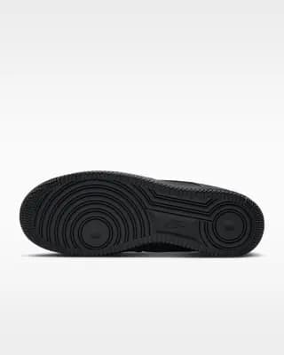 Air Force 1 "University of Oregon" Men's Shoes Black/Black [Black/Black, Nike Air unit provides lightweight cushioning., Padded Collar]