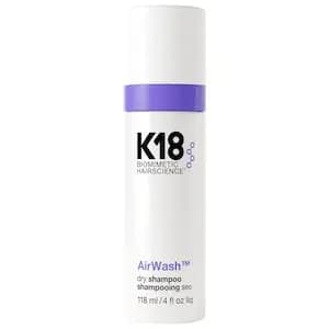 K18 Biomimetic Hairscience AirWash™ Dry Shampoo 4 oz/118 mL [Fine, Medium, and Thick, 4 oz/118 mL, Translucent Microbeads]